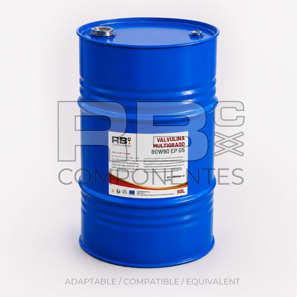 MULTIGRADE GEAR OIL 80W90 EP G5 50L