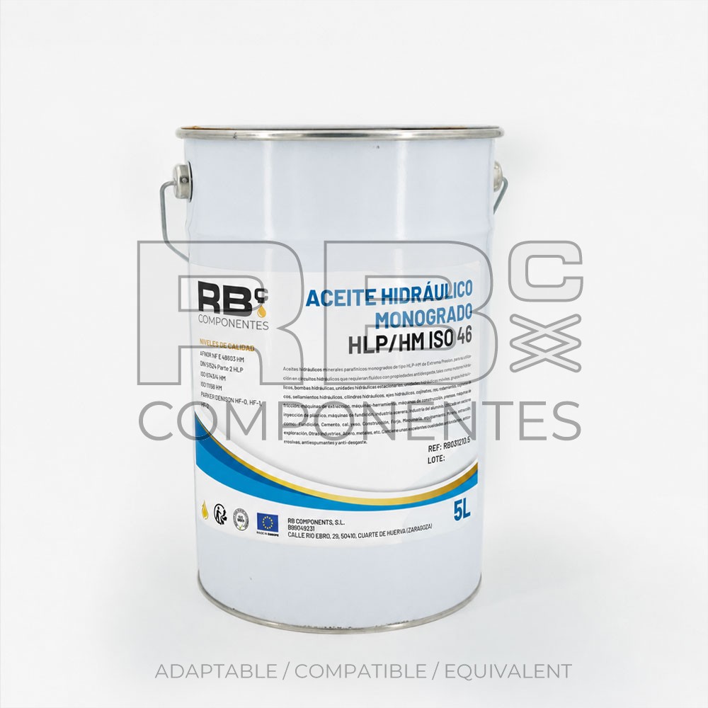 MULTIGRADE HYDRAULIC OIL HLP/HM ISO 46 5L