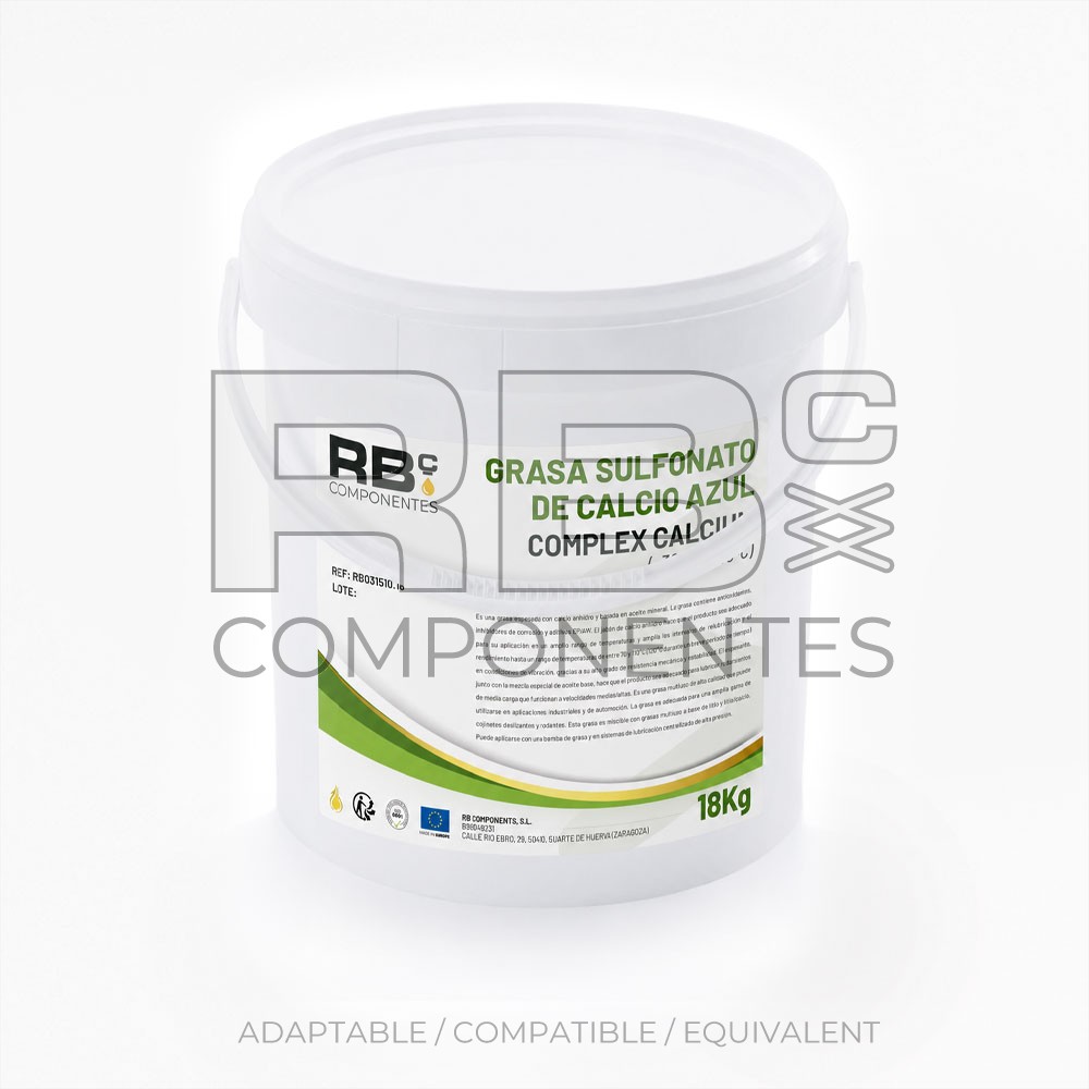 GRASA SULFONATO CALCIO AZUL COMPLEX CALCIUM 18KG