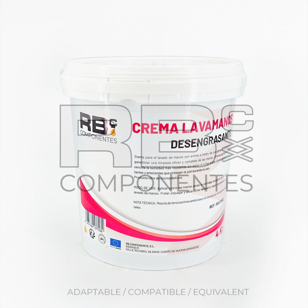 JABON LAVAMANOS ESPECIAL MECANICOS - BOTE 4KG