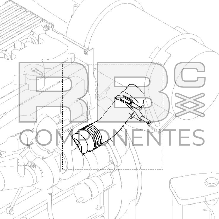 EXHAUST COMPATIBLE GE 70445