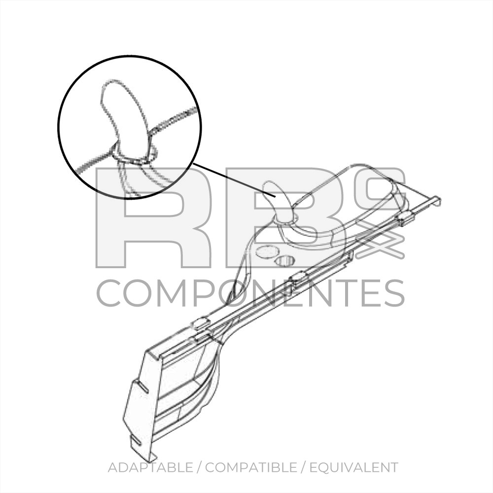 TUBO DE ESCAPE ADAPTABLE 158C173490