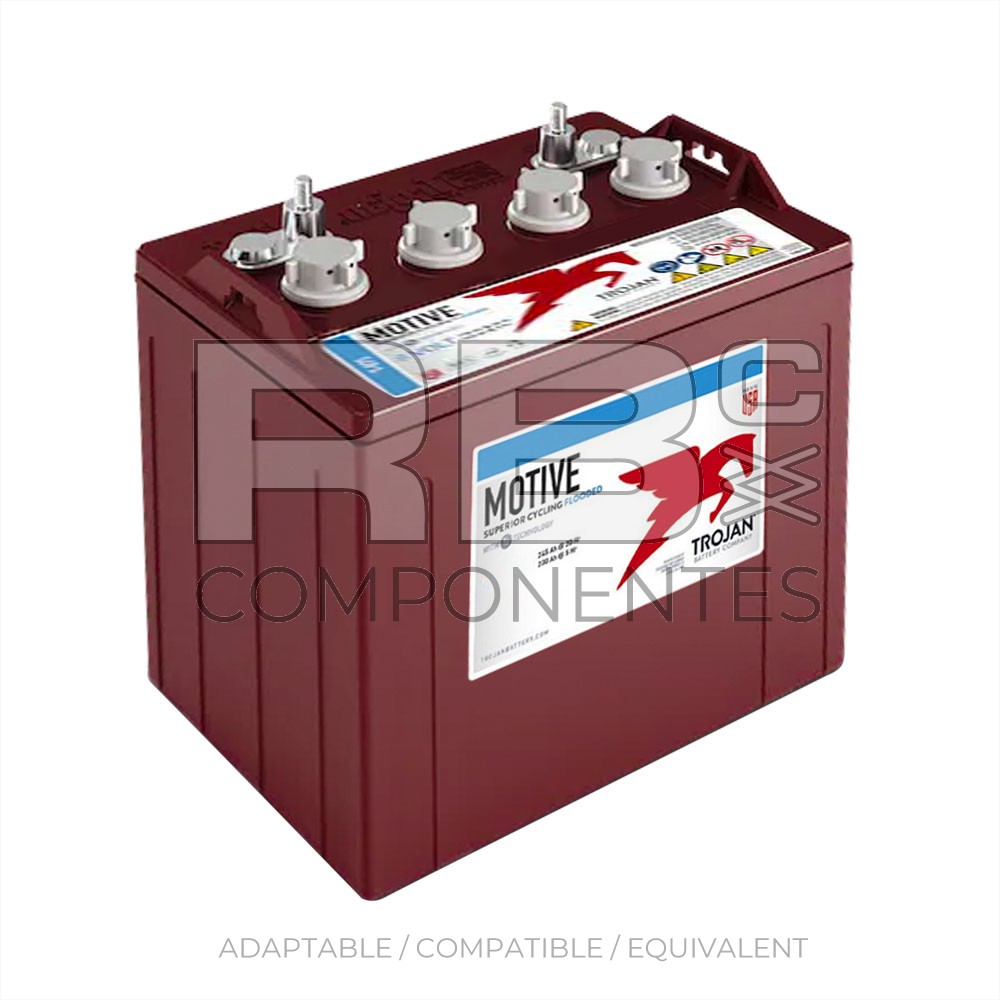 TRACTION BATTERY FILLED 8V