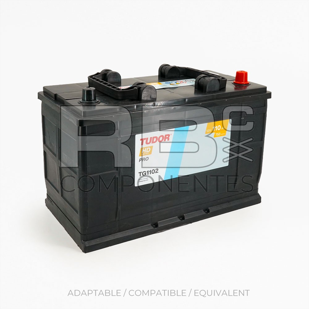 TUDOR STANDARD STARTER BATTERY 110AH 349x175x235