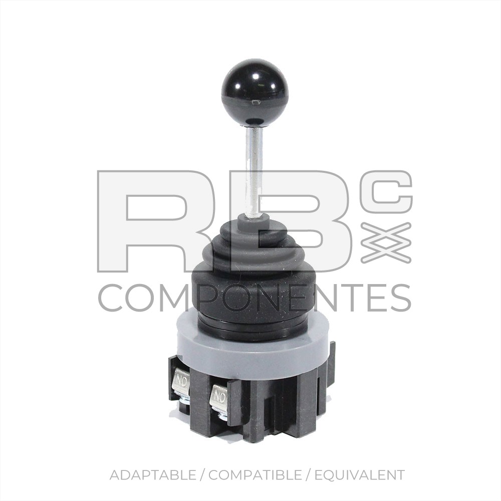 JOYSTICK 1 AXEL FIXED ROUND LEAVER 2N.O. 6A-250V