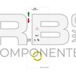 UPPER CONTROLS DECAL  ELECT. SCISSORS (COMPACT)