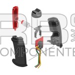 COMPLETE HANDLE SET WITH NARROW WASHER