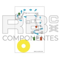 LOWER CONTROLS DECAL FOR 12IP/15IP