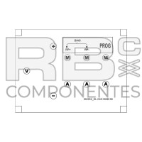 PROGRAMMER DECAL CRESTO MODULE (TWO CONNECTORS)