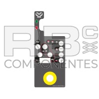 UPPER CONTROL BOX DECAL FOR HL STAR8S AND STAR13