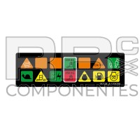 ADH. VISOR DE ICONOS SUP. - 600S/SJ ( OBSOLETA, AH