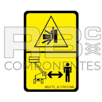CRUSHING DECAL FOR JLG.