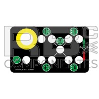 OUTRIGGER CONTROL PANEL DECAL HL COMP DX