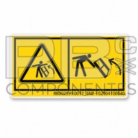 ADH. SNB 102004100040 RIESGO DE GOLPE 60x30mm