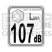 ADH. COMPATIBLE SEG NIVEL 107DB (PARA TODAS MAQS)