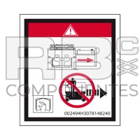 DECAL LOCK OF BATTERIES STORAGE