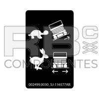 COMPATIBLE DECAL  REF. SJ 116577