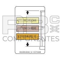 COMPATIBLE DECAL  REF. SJ. 125724AB