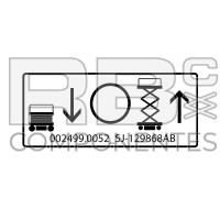 COMPATIBLE DECAL  REF. SJ. 129868AB
