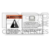 DECAL COMPATIBLE WITH GE 28236 FRENCH