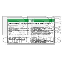 DECAL COMPATIBLE WITH GE 31785 B FRENCH