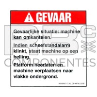 COMPATIBLE DECAL REF GE-44736DU 057B NL