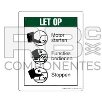 DECAL COMPATIBLE WITH GE 28165 C DUTCH