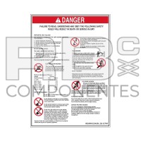 COMPATIBLE DECAL REF GE 32700 EN