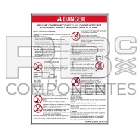 COMPATIBLE DECAL REF GE 32700 FR