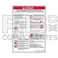 COMPATIBLE DECAL REF GE 32700 NL