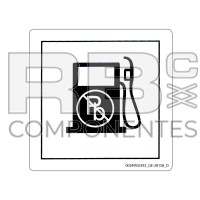 DECAL COMPATIBLE WITH GE 28158 D