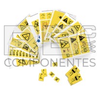 KIT DE ADHESIVOS DE SEGURIDAD PARA TIJERAS ELEC GE