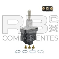 THREE POSITIONS SWITCH, RETURN TO CENTER, SCREWS