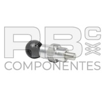 TRACTION HOOD LATCH WITH RUBBER, ECONOMIC SERIAL.