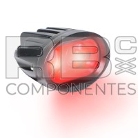 RED SAFETY SPOT 2X5W - IP67 - 10-80V