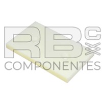 WEAR PAD 160X100X12,5mm (RECTANGULAR)