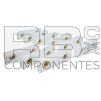 WEAR PAD, 5 X 1.5 X .625 W/NUTS COMPATIBLE GE Z45/25