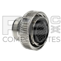 METALLIC FEMALE CONNECTOR, OF 37 PINS FOR HOSE.