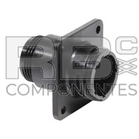 LOWER MALE PLASTIC CONNECTOR FOR CONTROL OF 9 PINS
