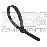 BAGS OF 100 FLANGES -  2,5X100 MM BLACK