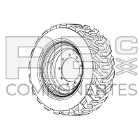  12-32. 5, LH  ADAPTABLE WHEEL REF 125178