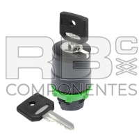 CABEZA SELECTOR 3POS. CON RETORNO Y LLAVE