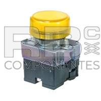 YELLOW INDICATOR WITH SUPPORT TYPE ZB2 + 12 VOLT L