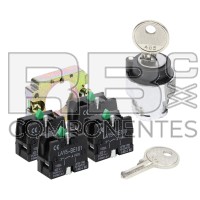 SEL LLAVE DE TRES POS + SOPORTE +4 CAMARAS NO