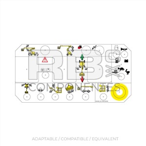 FUNCTION DECAL FOR ARTICULATED DIESEL (SPX).