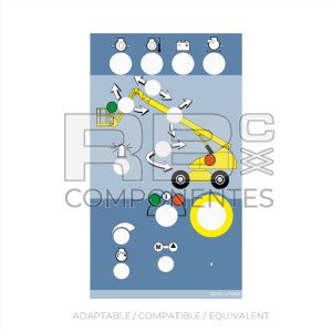 LOWER BOX DECAL FOR ARTICUL DIESEL LAST GEN (BLUE)