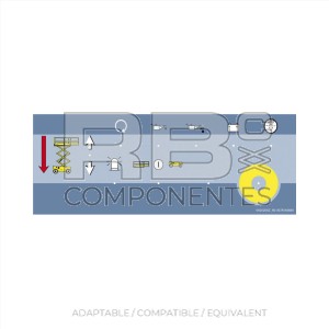 LOWER BOX DECAL FOR SCISSORS DIESEL  COMPACTS DX