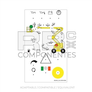 DECAL COMPATIBLE 307814306