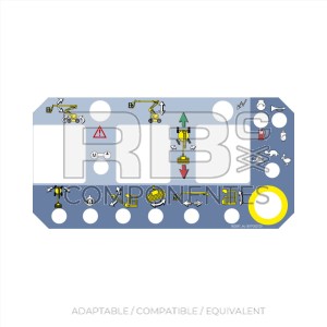 UPPER CONTROLS DECAL HL