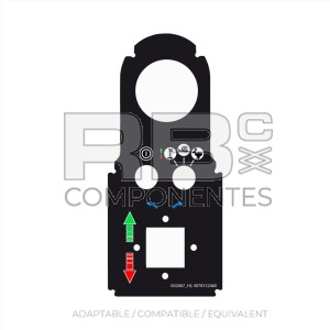 UPPER FUNCTION DECAL FOR ELECTRIC VERTICAL MAST ST